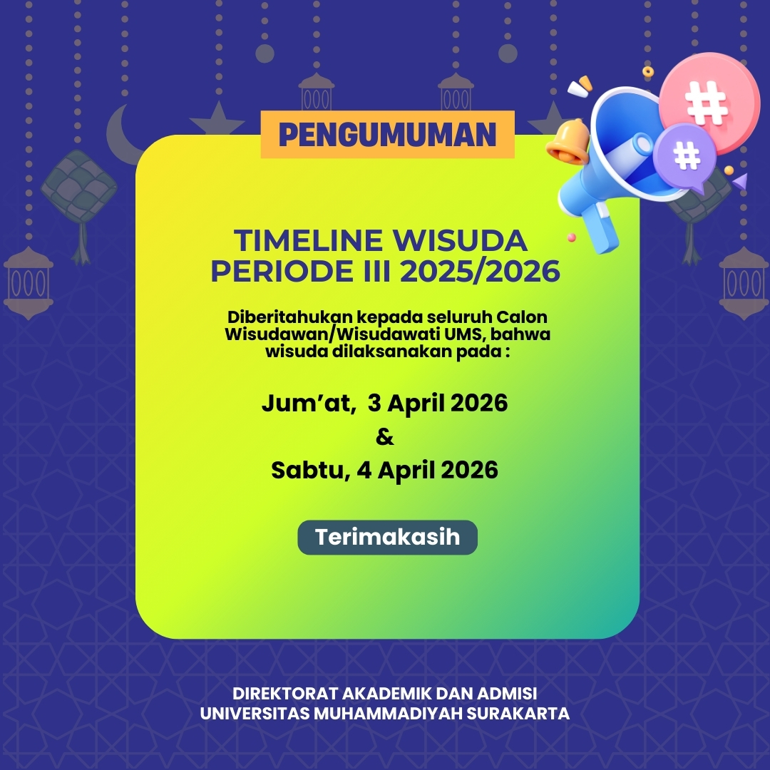 Tanggal Penting Wisuda